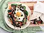 Wrap med stekt ägg, aubergine och chermoula