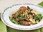 Yahni - strimlat kött med tomater och couscous