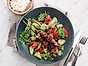 Yakitorispett med ponzudressing och ris