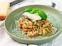 Zoodles med arrabiata och burrata