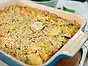 Zucchinigratäng med ris
