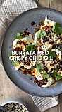 Burrata med crispy chili oil
