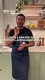 Perfekta jordgubbstårtan