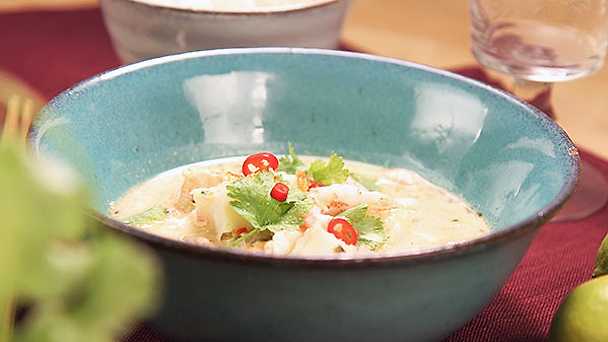 Asiatisk fiskgryta | Recept från Köket.se