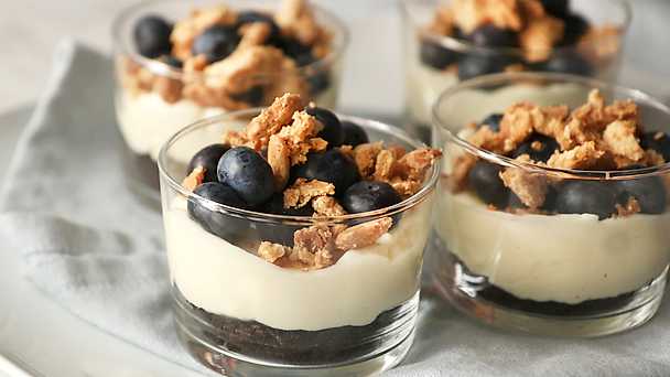 cheesecake i glas choklad cheesecake i glas choklad
