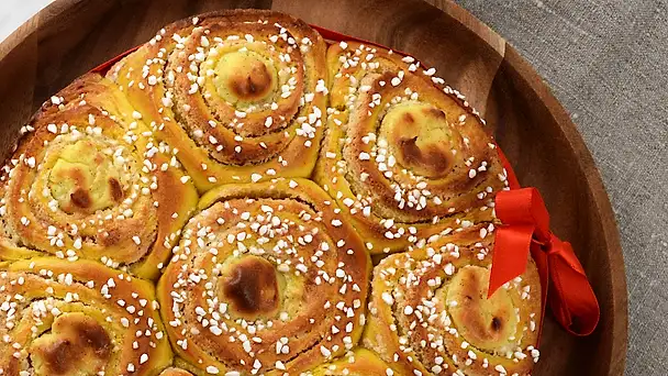 Roys butterkaka med saffran
