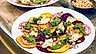 Betcarpaccio med cashewricotta och pestodressing