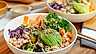 Buddha bowl med tahinidressing