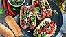 Grillad chorizo med chimichurri