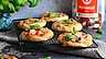 Grillade minipizzor Kungsörnen