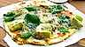 Grön tortillapizza med kronärtskocka och pecorino
