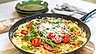 Italiensk frittata med svamp