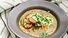 Mustig soppa med vitkål, chorizo och aioli