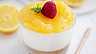No bake lemon curd cheesecake i glas