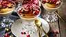 Pannacotta med granatäpple och balsamicospegel