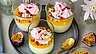 Påskpannacotta med passionsfrukt och mango