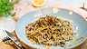 Pasta med krämig svampragu