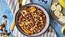 Pauluns Krämig choklad- och kaffegröt med granola och banan