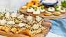 Pinsa med tryffelkräm och crostini med pecorinodipp
