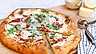 Pizza bianca med grillad paprika