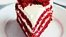 Red velvet cake med frosting
