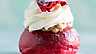 Red velvet semla