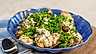 Smashed potatissallad med krämig dressing