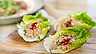 Spicy tuna i salladsblad
