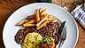 Steak minute med pommes frites