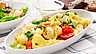 Tortellinisallad med mozzarella och melondressing