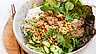 Vietnamesisk nudelbowl med lime-och ingefärsfläsk